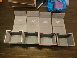 ULTIMATE GUARD Sidewinder Deck Cases Monocolor: Red, Black, White, and Green MTG - Image 2
