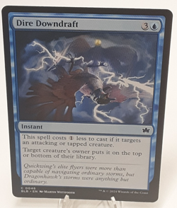 MTG - Bloomburrow - Dire Downdraft - #0046 - Playset x4 - Near Mint - Image 1