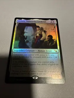 MTG Delney, Streetwise Lookout Murders At Karlov Manor Pack Fresh FOIL NM #0012 - Image 1