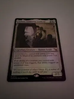 MTG Delney, Streetwise Lookout Murders At Karlov Manor Pack Fresh FOIL NM #0012 - Image 2