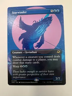 x1 Starwinder (0291) - Regular - Borderless R MTG Edge of Eternities English - Image 1