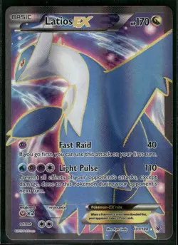 Pokemon Latios EX 101/108 Full Art Ultra Rare XY Roaring Skies NM - Image 1