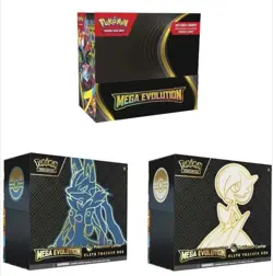 PRESALE Pokemon Center Mega Evolution ETBs & Enhanced Booster Box - Image 1