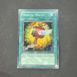 Magical Mallet DP2-EN024 Unlimited super rare Vintage yugioh - Image 1