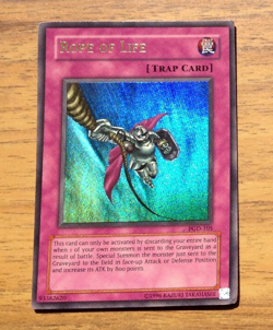 Yugioh Rope of Life PGD-105 Ultra Rare. Free UK Postage - Image 1