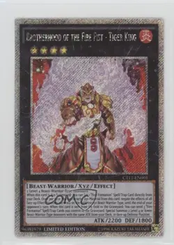 Brotherhood of the Fire Fist - Tiger King YuGiOh MegaTins Limited Edition 0g4 - Image 1