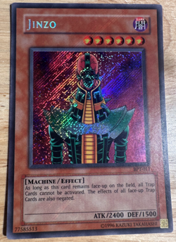 Yugioh: Jinzo - BPT-011 - Secret Rare LP - Image 1