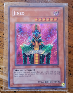 Yugioh: Jinzo - BPT-011 - Secret Rare LP - Image 1