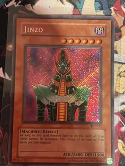 Yugioh: Jinzo - BPT-011 - Secret Rare LP - Image 1