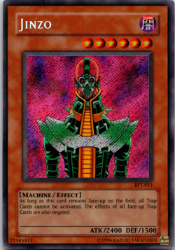 Yugioh: Jinzo - BPT-011 - Secret Rare LP - Image 1
