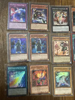 Yugioh Card Lot 1990 - 2000 78 Cards 65 Holo Rare Super Rare 1st Editions NM - Image 1
