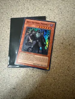 Delg The Dark Monarch STBL-EN037 1st Edition Super Rare YuGiOh LP. CLEAN - Image 1