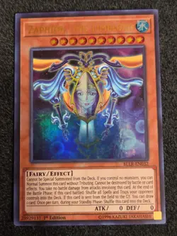 1x (LP) Zaphion, the Timelord - BLLR-EN032 - Ultra Rare - 1st Edition YuGiOh - Image 1