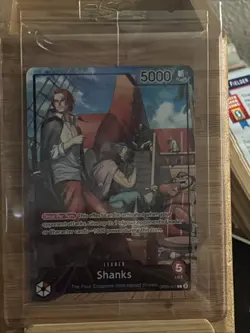 2025 One Piece SHANKS Promo PSA Magazine Card From July Edition, Pre-Sale Sealed - Image 1