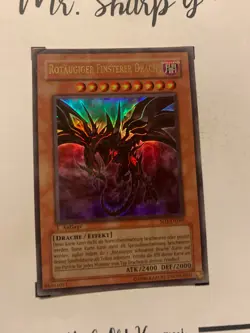 ROTAUGIGER FINSTERER DRACHE - 1. AUFLAGE SD1-DE001 DEUTSCH Yu-Gi-Oh! CARD ULTRA - Image 4
