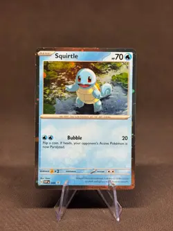 Squirtle - SVP048 - Pokemon Scarlet & Violet Promo Ultra Rare Holo Card NM - Image 1