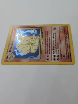 Pokemon TCG Ninetales Base Set Holo Unlimited Rare Card 12/102 - Image 5