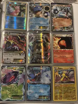 Black & White, XY 100+ Pokemon Card Binder, Mega, Full Art, EX, Holo, GX, Alt - Image 1