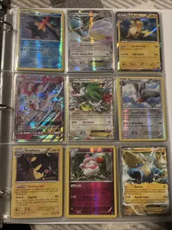 Black & White, XY 100+ Pokemon Card Binder, Mega, Full Art, EX, Holo, GX, Alt - Image 3