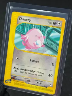 Pokemon Chansey 69/147 Aquapolis E Reader WOTC TCG Pokemon Card LP - Image 3
