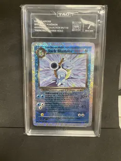 Pokemon TCG Dark Blastoise Reverse Holo Rare Card 4/110 Legendary Collection - Image 1