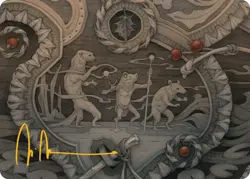 Season of Weaving Art Card (Gold-Stamped Signature) - 12 / English / Lightly Pl - Image 1