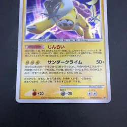 Raikou Holo DPBP#293 DP3 Secret Wonders - Japanese Pokemon Card - 2007 - Image 4