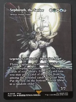 Sephiroth, the Savior - Atraxa, Grand Unifier (Showcase) Final Fantasy: Through - Image 1