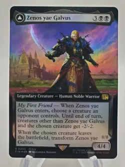 Zenos yae Galvus (Extended Art) Final Fantasy Foil 0455 NM MTG Rare - Image 1
