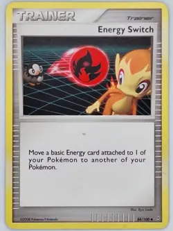 Energy Switch 84/100 Pokemon - Diamond and Pearl Stormfront MP - Image 1