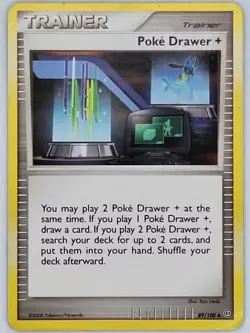 Poke Drawer + 89/100 Pokemon - Diamond and Pearl Stormfront MP - Image 1