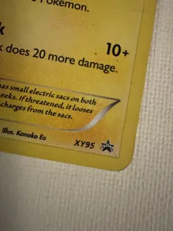 Pikachu Promo #XY95 Holo Pokemon - Image 2