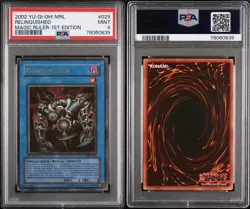 Yugioh Relinquished Magic Ruler 1st Edition Ultra Rare MRL-029 PSA 9 - Image 3
