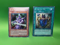 Yugioh Dark Magician Knight + Knights Title ROD-EN001 Prismatic Secret Rare - Image 1