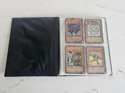 Vintage 1996 Yu-Gi-Oh 56 Cards In Collection Binder Book Yugioh - Image 2