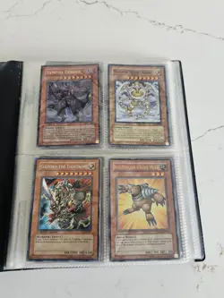 Vintage 1996 Yu-Gi-Oh 56 Cards In Collection Binder Book Yugioh - Image 3