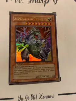 SUPERLEITER-TYRANNO - 1. AUFLAGE SD09-DE001 DEUTSCH Yu-Gi-Oh! CARD ULTRA RARE* - Image 4