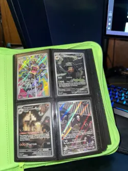 Pokemon collection 3 Vaultx Binder Plus Graded Card PSA 10 Mespirit - Image 3