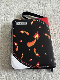 CHARIZARD TAILS Pokemon Card Binder 440 Pocket TCG Album Collector Storage Case - Image 1