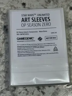 Mister Bones Galactic Championship 2025 Card Sleeves Star Wars Unlimited - Image 2