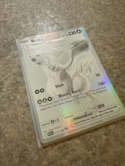 Pokemon Reshiram EX BWR 174/086 WHT White Flare Card - Image 2