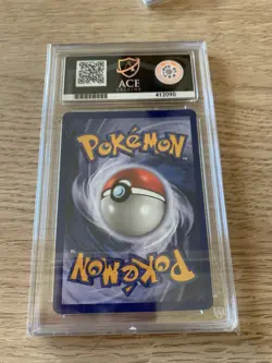 1999 Dragonite Holo 1st Edition Fossil Holo 4/62 Ace Graded 2 Pokemon Card - Image 2