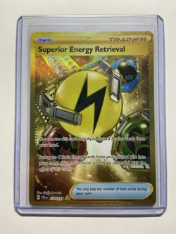 Pokemon TCG Superior Energy Retrieval Scarlet Violet Paldea Evolved Card 277/193 - Image 1