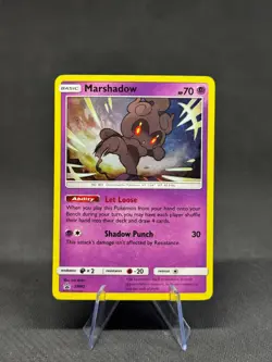 Marshadow - SM85 - Pokemon Sun & Moon Promo Holo Rare Card MP - Image 1