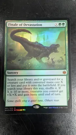 Finale of Devastation War of the Spark Foil Magic Card - Image 1