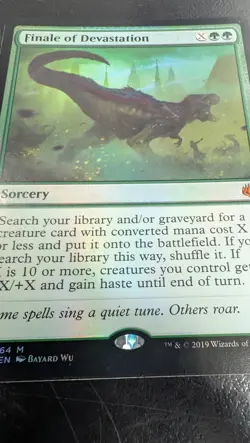 Finale of Devastation War of the Spark Foil Magic Card - Image 5