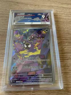Gastly 177/162 Temporal Forces ACE Mint 9 Illustration Rare IR Pokemon Card - Image 1