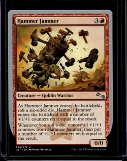 MTG Magic the Gathering Hammer Jammer (86/288) Unstable NM - Image 1
