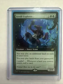 Icetill Explorer MINT Extended Art 343 Edge of Eternities EOS MTG Rare Unplayed - Image 1