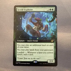 Icetill Explorer MINT Extended Art 343 Edge of Eternities EOS MTG Rare Unplayed - Image 1